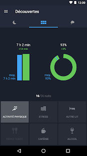 Sleep Better Runtastic appli p Capture d'écran