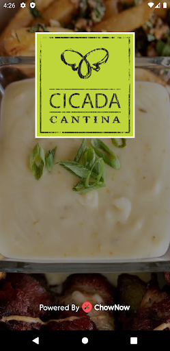 Android application Cicada Cantina screenshort