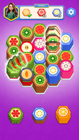 Game screenshot Fruitscapes: Hexa Sort Game apk download