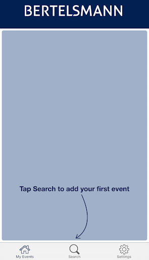 Bertelsmann Events Screen 2