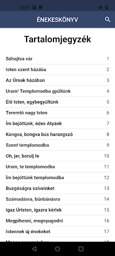 Unitárius Énekeskönyv Screen 2
