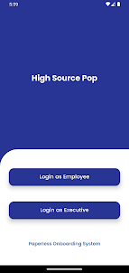 High Source Pop