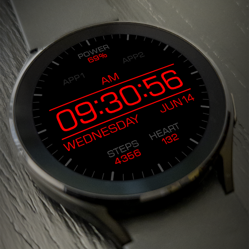 Key066 Digital Watch Face Screen 2