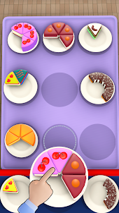 彩色蛋糕排序-益智遊戲
