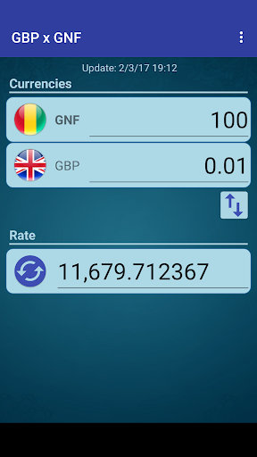 British Pound x Guinean Franc Screen 2
