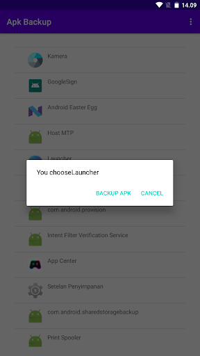 Apk Backup Screen 3