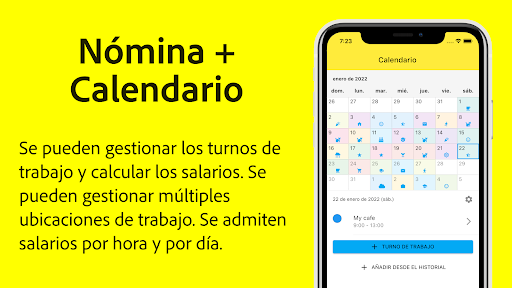 Vista previa de la aplicación