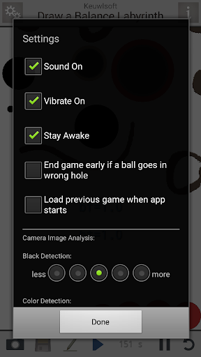 Screenshot of Draw A Balance Labyrinth