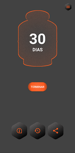 Android application Lenha Gás screenshort