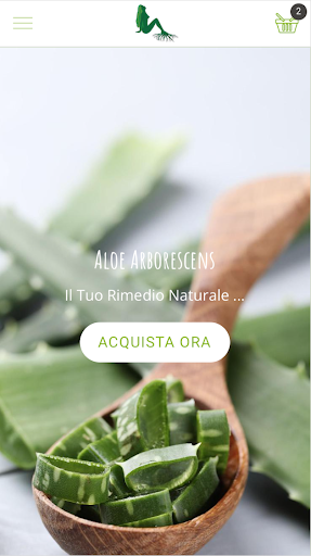Android application Benessere con Aloe screenshort