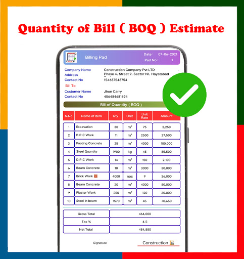 Billing Pad - Invoicing Screen 2