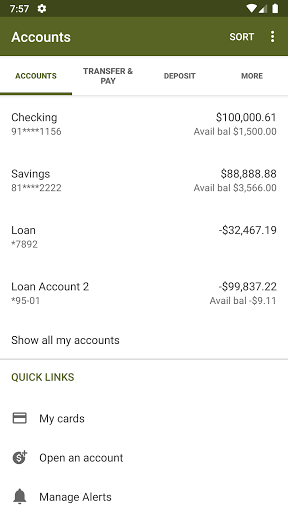 First FarmBank Mobile Screen 3