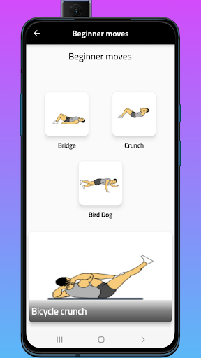 Daily fitness routine at home