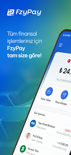 Android application FzyPay Cüzdan screenshort