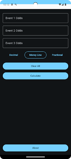 Android application Sports Arb Calc screenshort