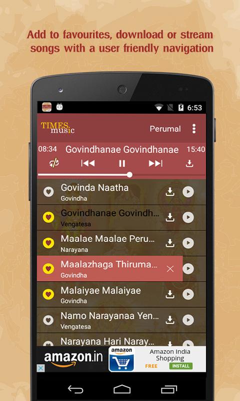 Android application SP Balasubramaniam Bhakti Songs screenshort