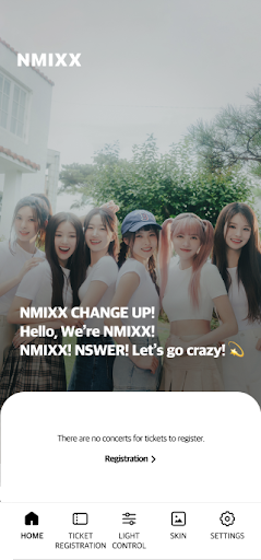 Android application NMIXX Light Stick screenshort