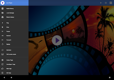 Live Stream Player Pro Captura de pantalla