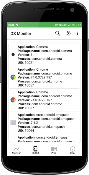 OS Monitor: Tasks Monitor 1.30 APK + Mod (Unlimited money) untuk android