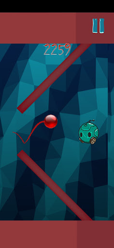 Crazy blind ball 2D