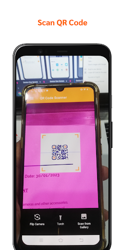 Android application Simple-De Scanner: QR, Barcode screenshort