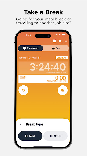 Lumberfi Time Track & Payroll Screen 2