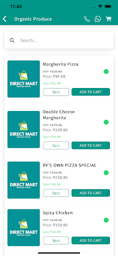 Direct Mart Screen 2