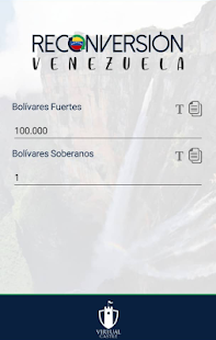 Reconversión Venezuela Screenshot