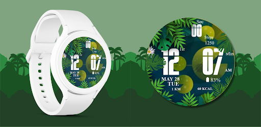 Jungle Animated Watch Face screenshot 0