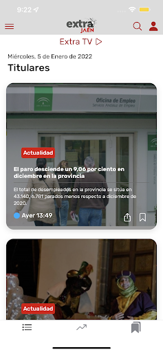 ExtraJaén Screen 2