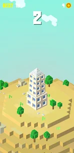 Строитель башен - стек домов