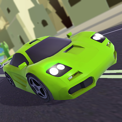 Comic Fun Race - Racing Game logo