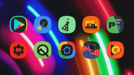 SuperBlack Icon Pack v1.6 (Patched) Download Apk Free Gallery 2