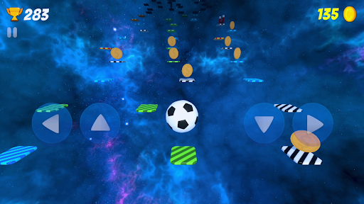 Android application Bounce to Sky 3D screenshort