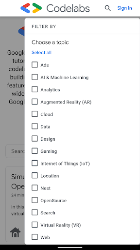 App preview
