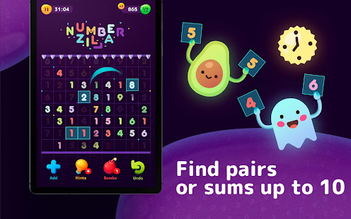Numberzilla - Number Puzzle | Board Game 4.3.2.0 screenshots 8