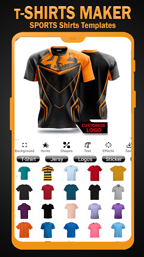 Sports T-shirt Maker&Designer Screenshot 3 - AppWisp.com