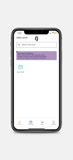 Android application Robin James screenshort