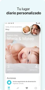Bebé + | La app de seguimiento
