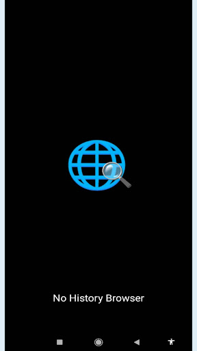 Android application No History Browser screenshort