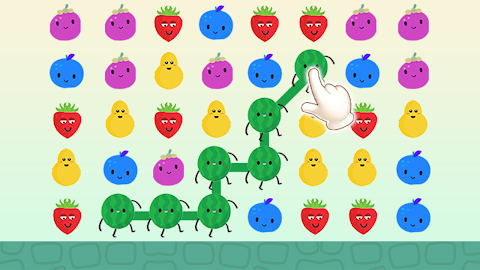Melon Fruit Merge Line Puzzleのおすすめ画像4