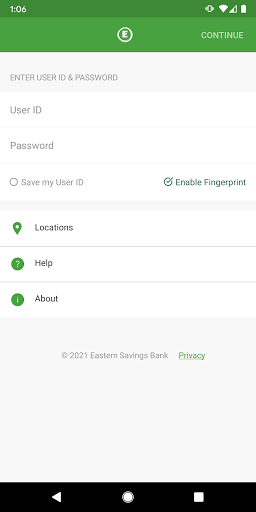 Android application EasternEase Mobile screenshort