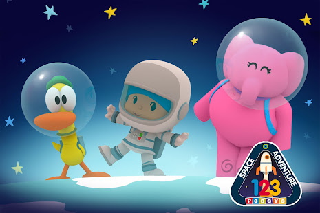 Pocoyo 1, 2, 3 Space Adventure: Discover the Stars 1.1.1 APK screenshots 1