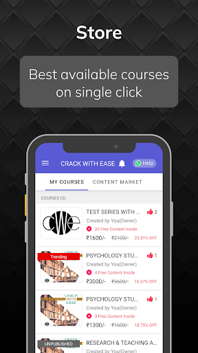 CRACK WITH EASE Screen 3