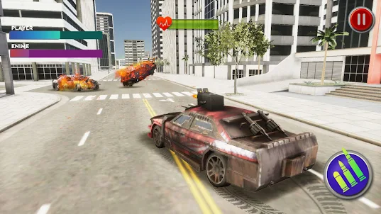 Car Shooting Game: Death Racer