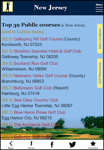 GolfDay New Jersey Screen 3