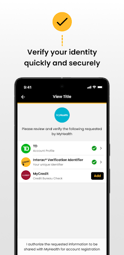 Interac verification - UAT2 Screen 3