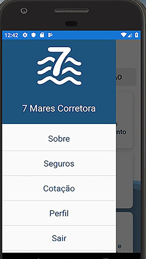 Android application 7 Mares Corretora screenshort