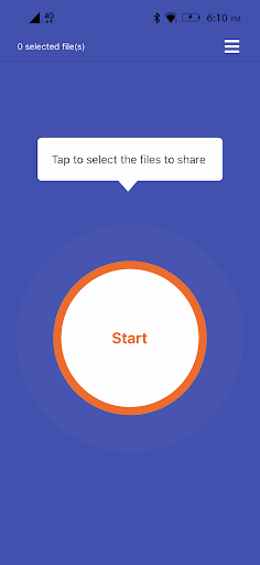 Android application TransferNow screenshort