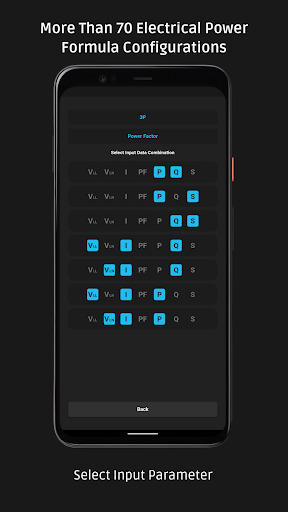 Electrical Calculator Screen 2